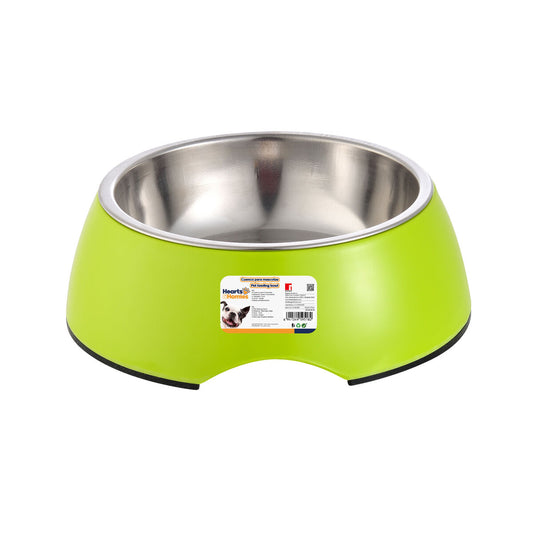 Gamelle Chien Inox Hearts & Homies Verte Ø 17 cm