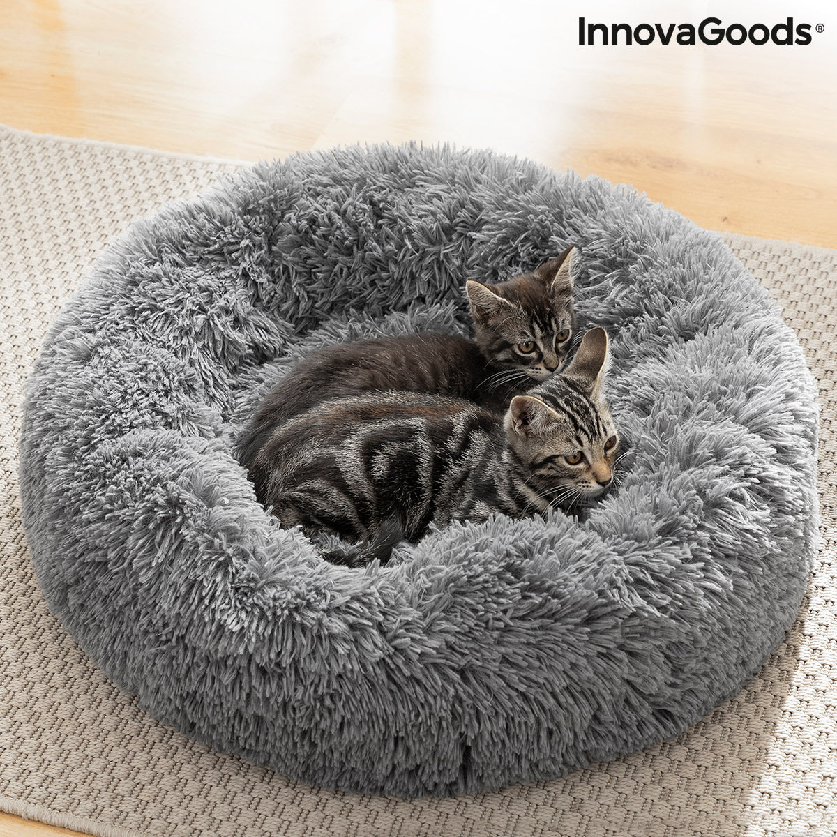 Lit anti-stress pour animaux Bepess InnovaGoods Ø 60 cm