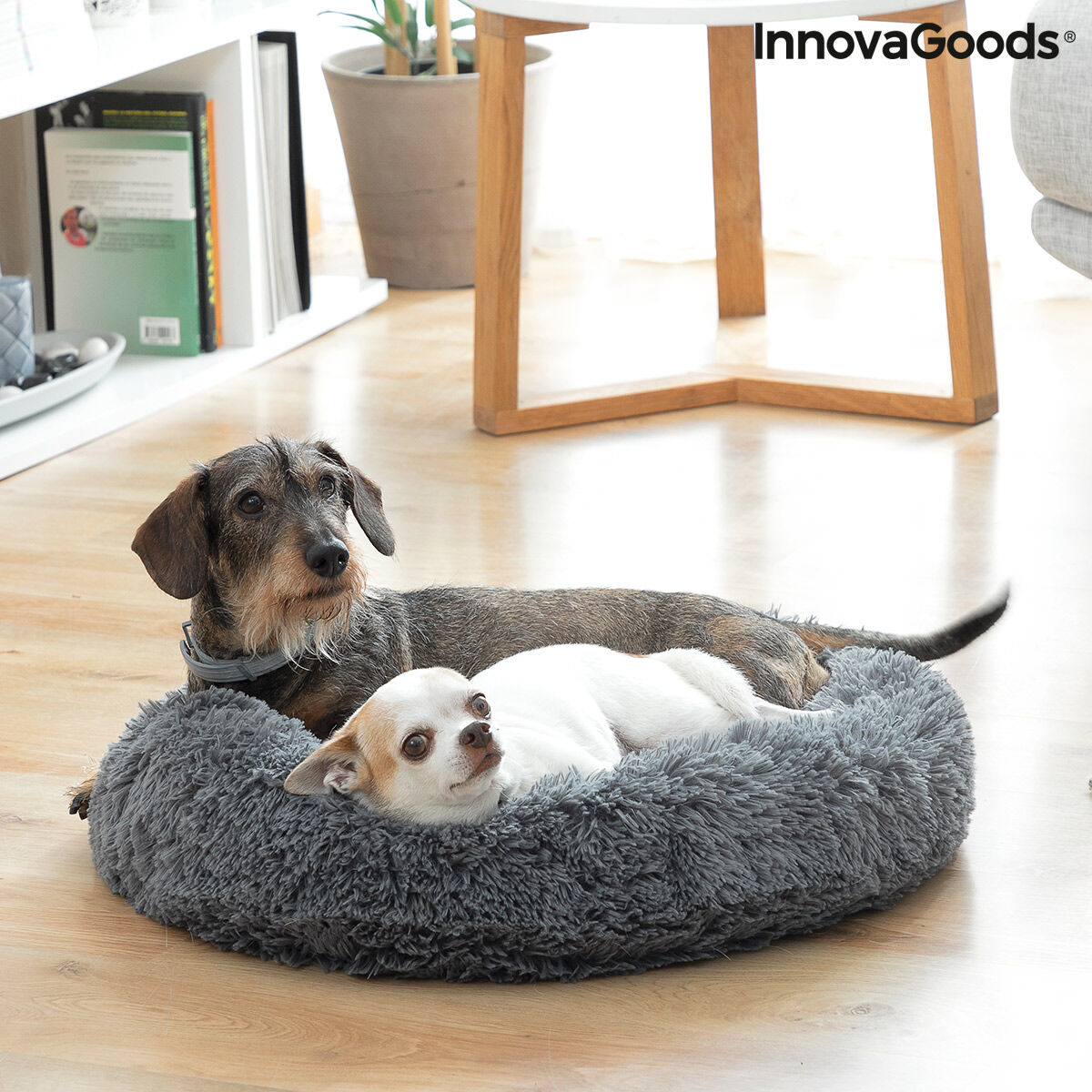 Lit anti-stress pour animaux Bepess InnovaGoods Ø 60 cm