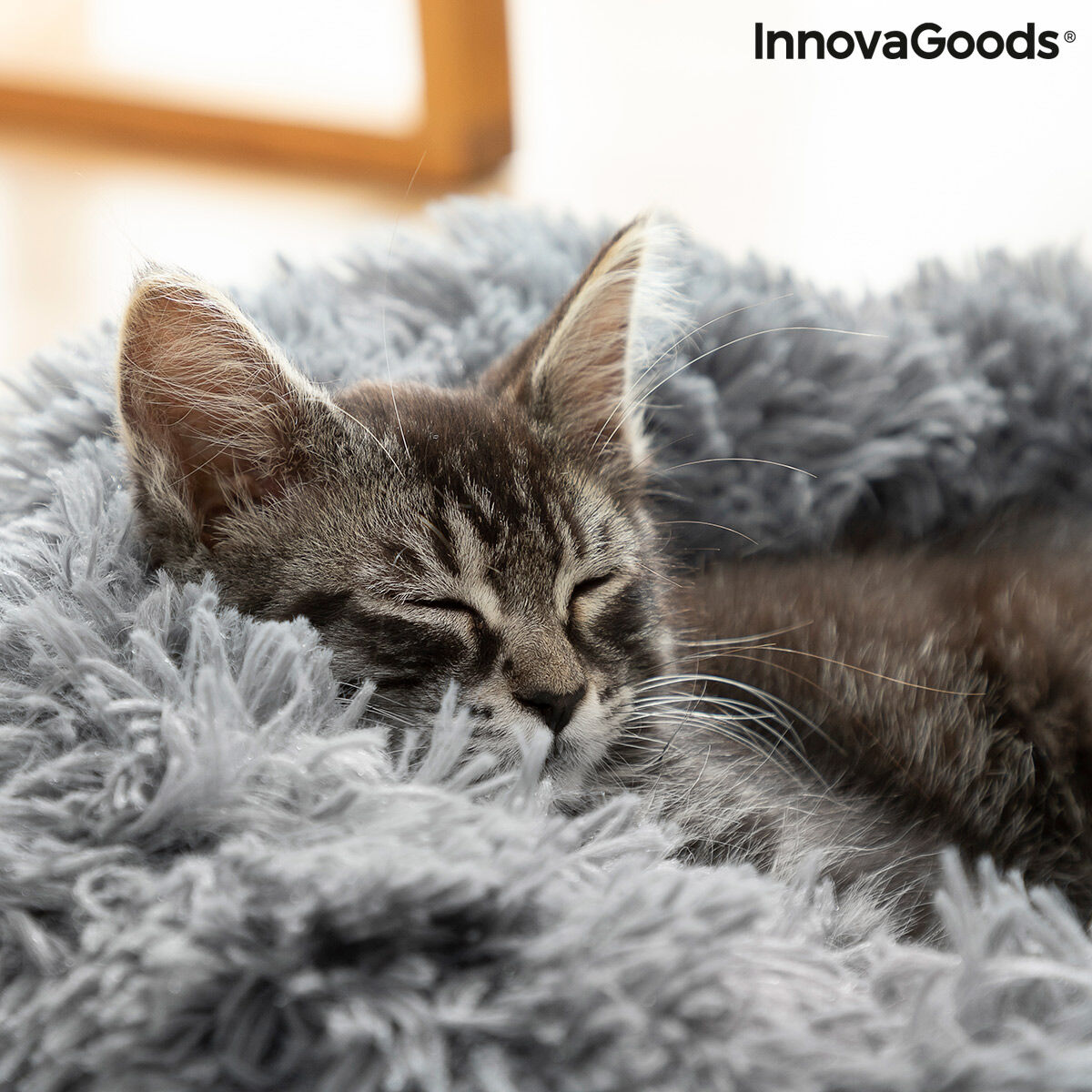 Lit anti-stress pour animaux Bepess InnovaGoods Ø 60 cm