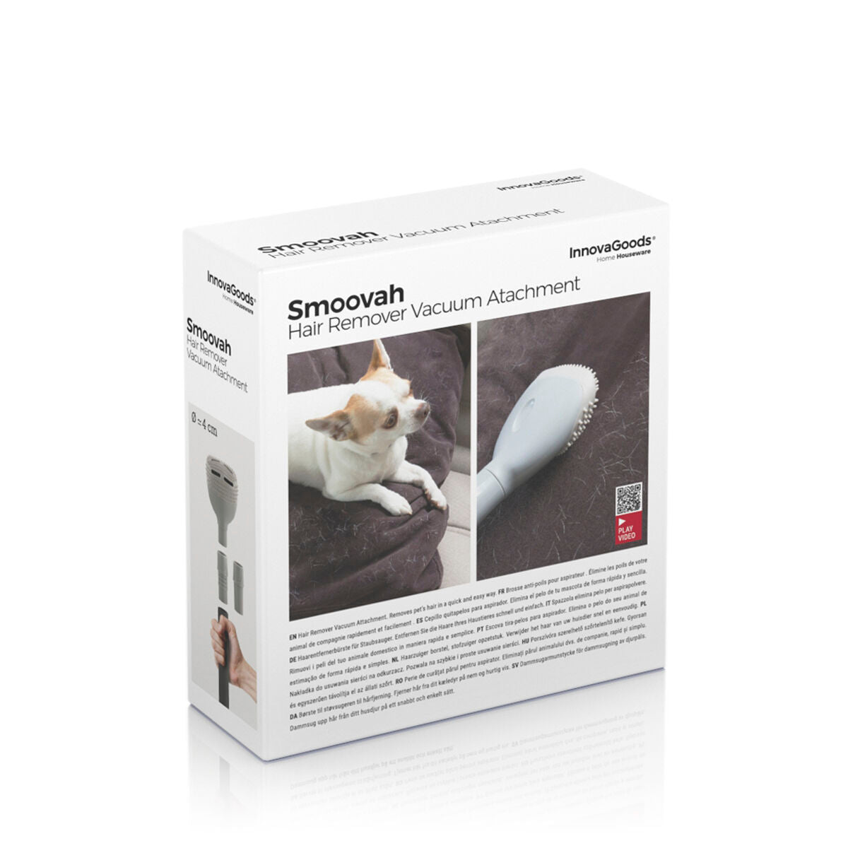 Brosse Aspirateur Poils d'Animaux Smoovah InnovaGoods